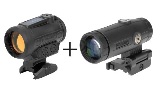 Tiro & caccia Holosun Pack ARO EVO + Magnifier HM3X - Punto rosso